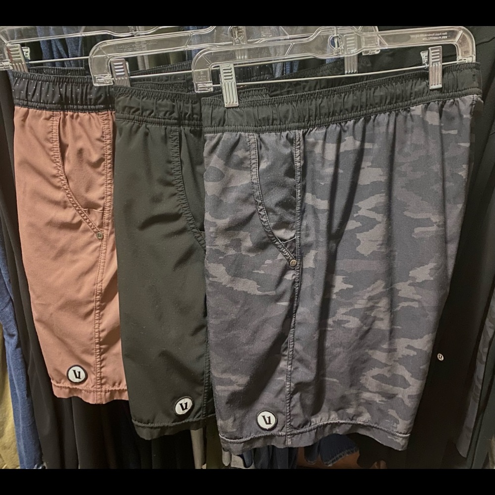 Men’s VUORI Kore Shorts 3 Pair Sz. XL